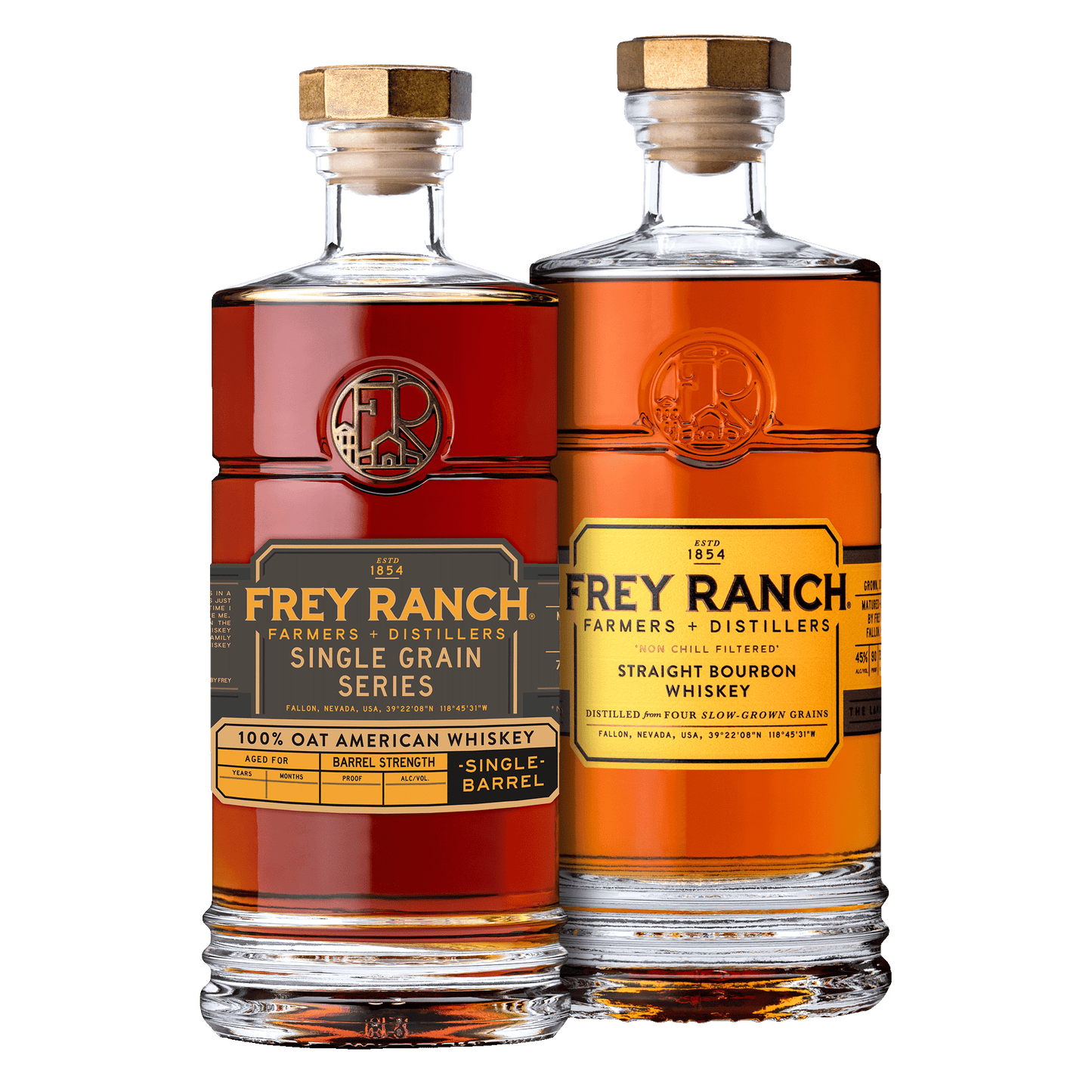100% Oat Single Barrel # 3001 + Straight Bourbon Whiskey