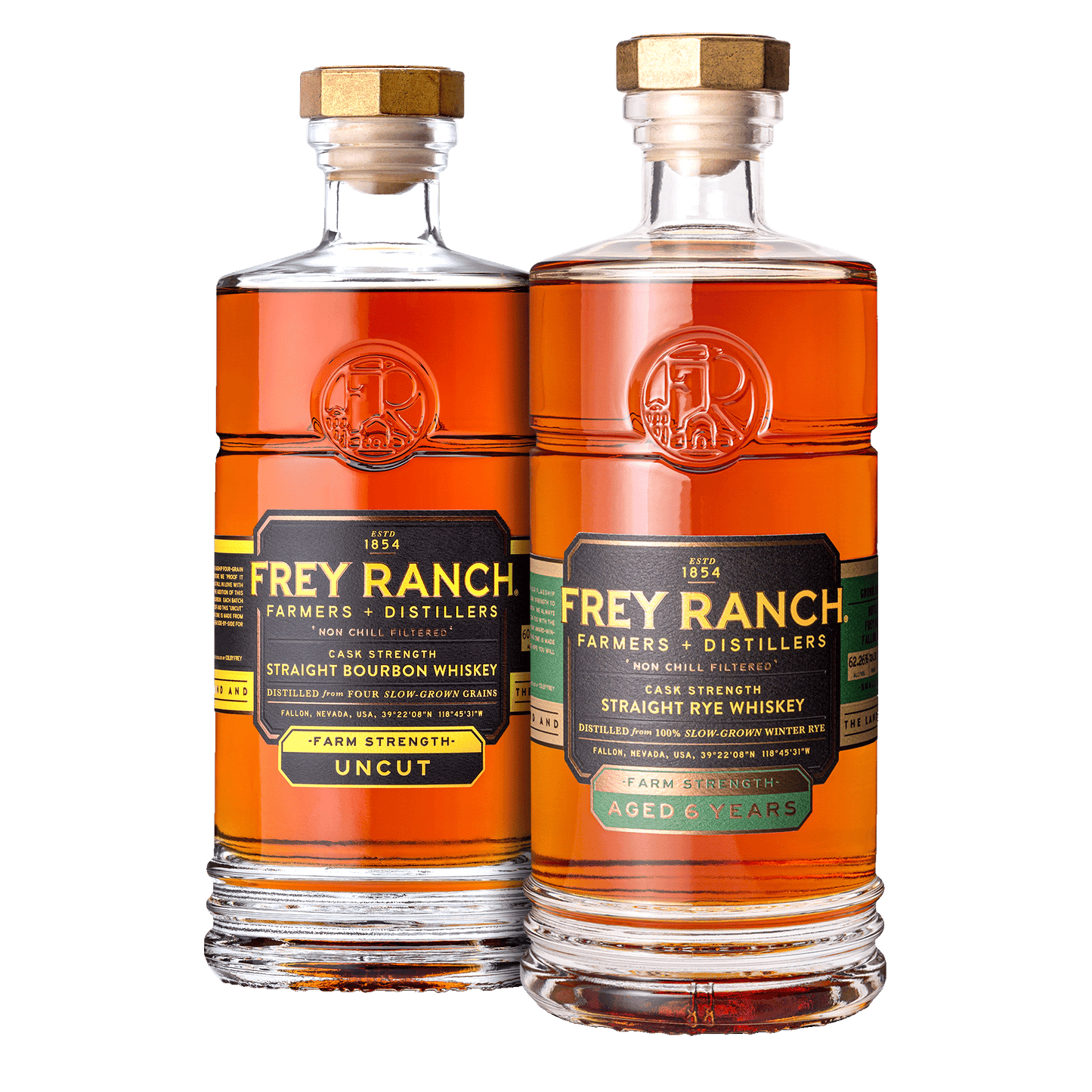 The Cask Strength Farmer’s Dream Bundle (Farm Strength Rye + Farm Strength Uncut Bourbon)
