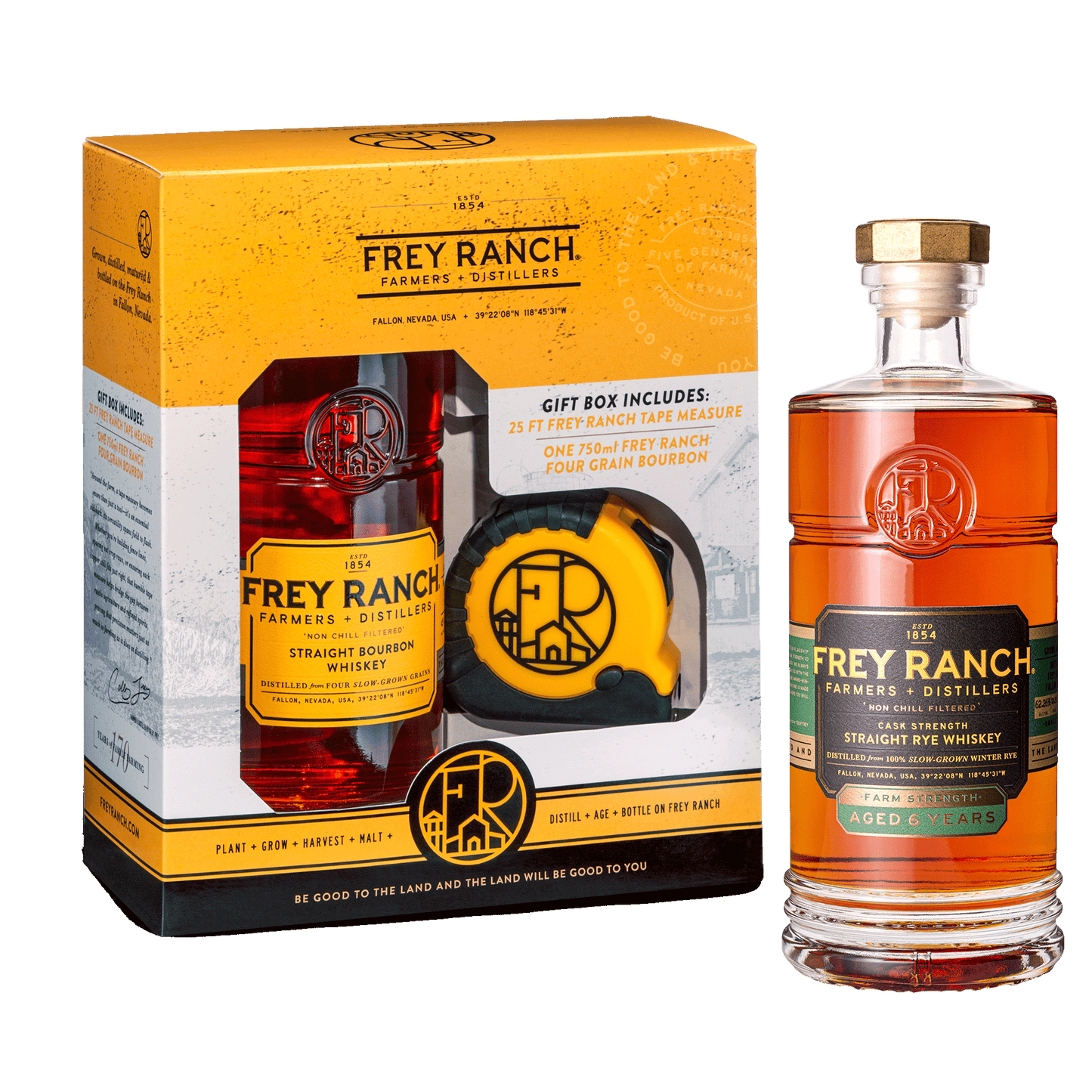 The Mr. Fix it Bundle (Includes Four grain straight bourbon + Farm strength rye)