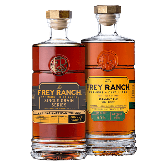 100% Oat Single Barrel  # 3001 + Bottled in Bond Straight Rye