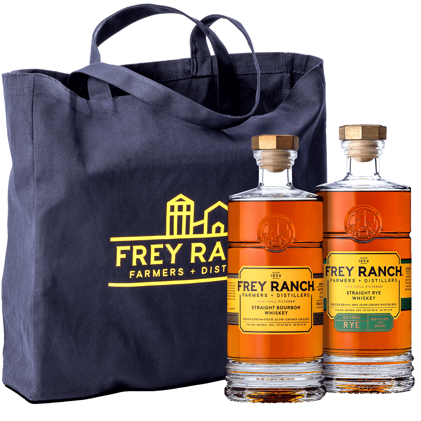 Bottled in Bond Straight Rye + Signature Bourbon + Complimentary Tote Bag