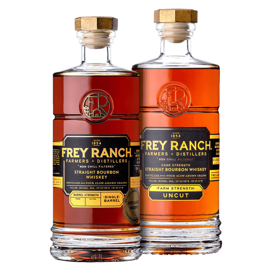 Frey Ranch SIngle Barrel Bourbon #3090 + Farm Strength Uncut