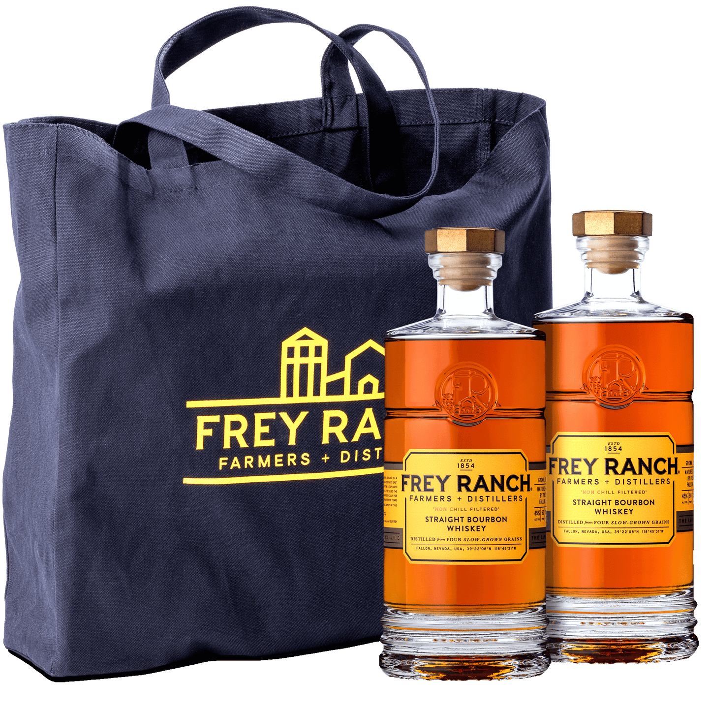 Two Signature Bourbons + Complimentary Tote Bag