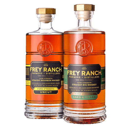 The Cask Strength Farmer’s Dream Bundle (Farm Strength Rye + Farm Strength Uncut Bourbon)