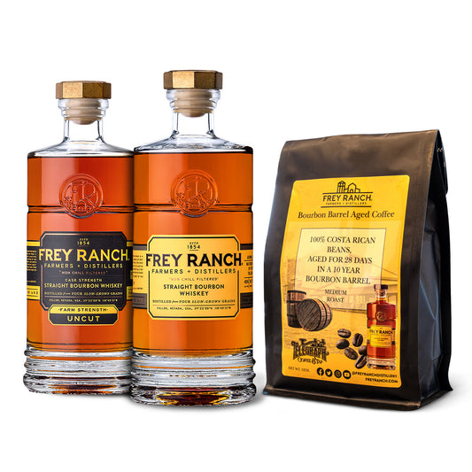 Frey Ranch Signature Bourbon + Farm Strength + Complimentary Coffee