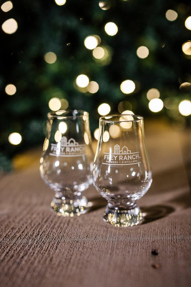 Frey Ranch Custom Glencairn Glass Set of 2