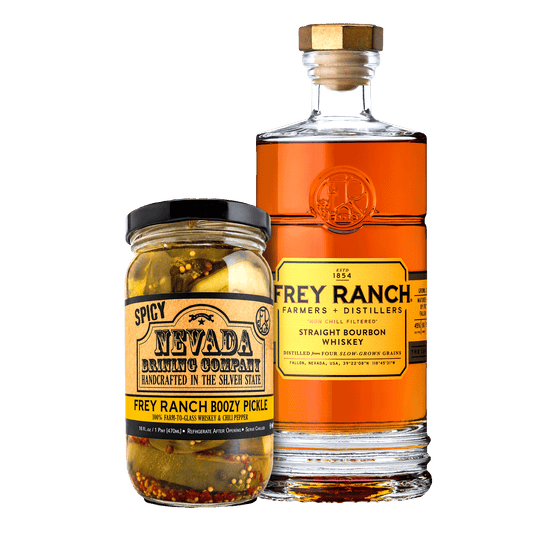 Four Grain Bourbon + Boozy Pickles