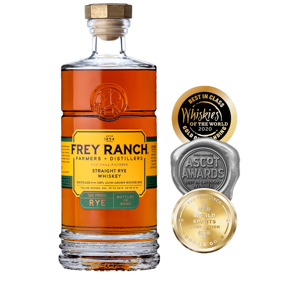 Frey Ranch Bottled-in-Bond Straight Rye Whiskey