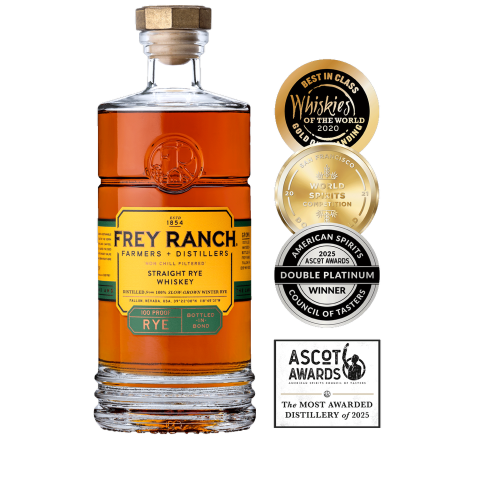 Frey Ranch Bottled-in-Bond Straight Rye Whiskeyのボトル画像