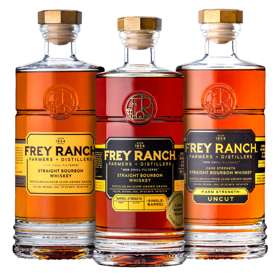 Bourbon Trio: 5 Grain Bourbon w/ Oat #3016 + Straight Bourbon Whiskey + Farm Strength