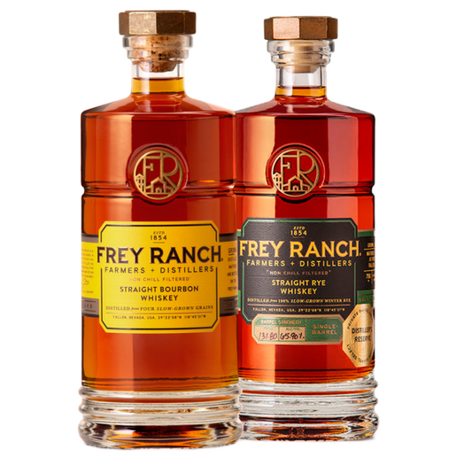 Frey Ranch Bourbon + Single Barrel Rye Whiskey