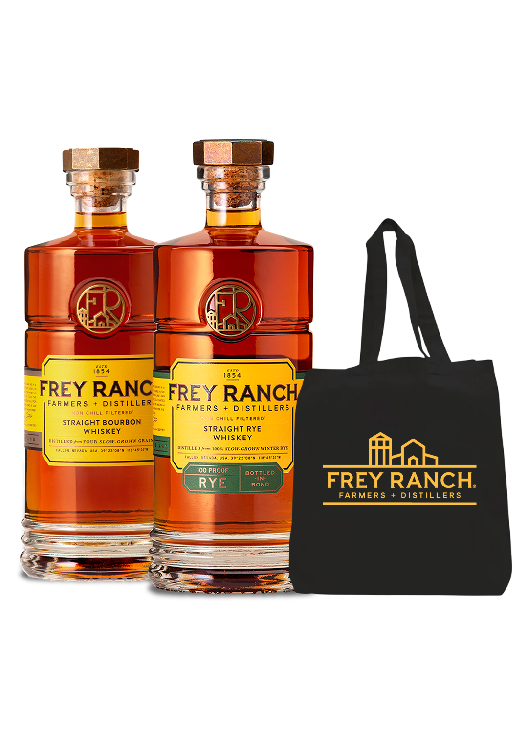 Frey Ranch In Store Display Shop Award-Winning Farm to Glass Whiskey – Frey Ranch